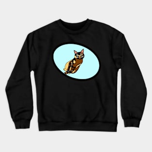 Damien's Kitty Cat Crewneck Sweatshirt